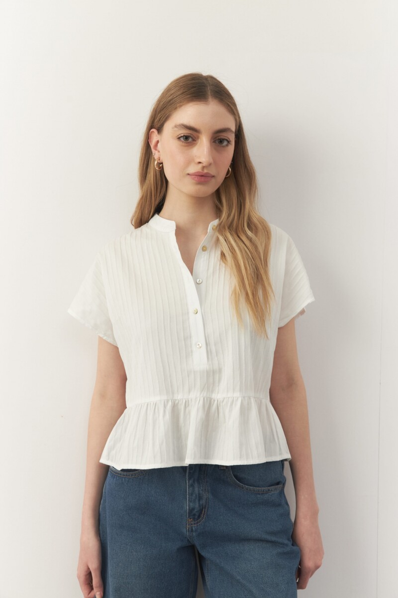 BLUSA BROWNIE Blanco