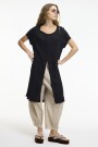 VESTIDO GENTILE Negro