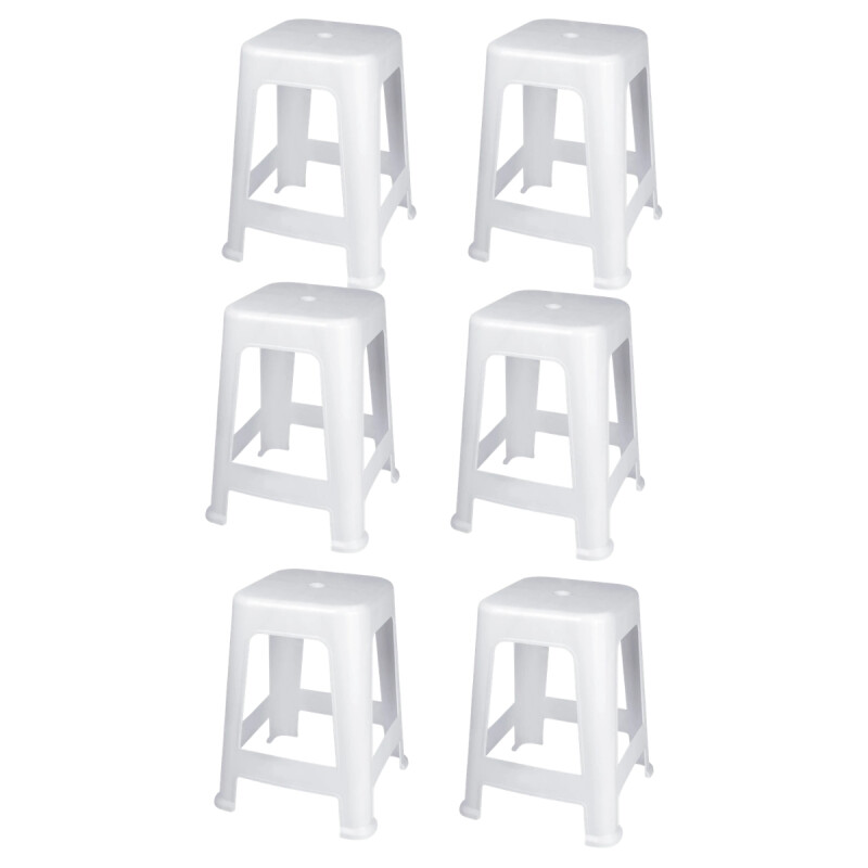 Set x6 Banquetas Bela Vista BLANCO