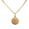 Dije Ángel de la guarda-Oro bajo-Sin Piedra-CP8599 sinpiedra