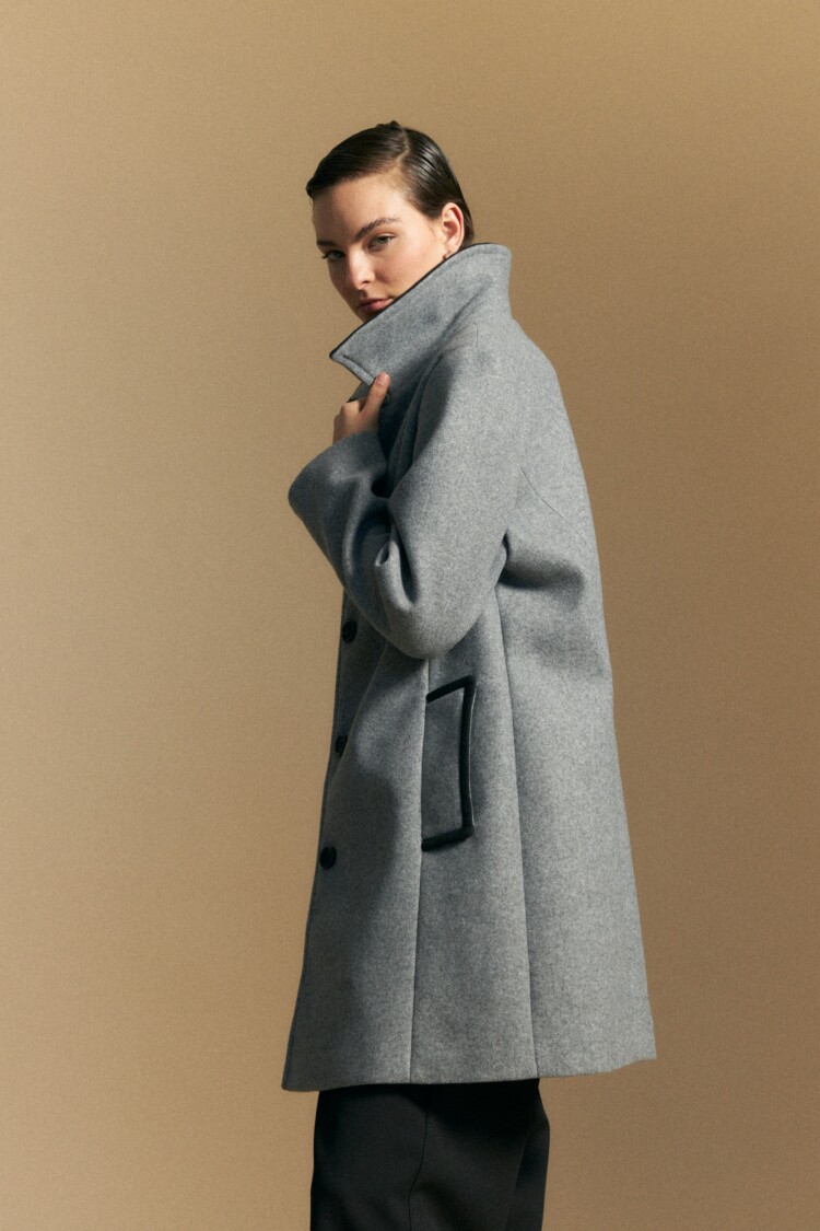 TAPADO BERYN Gris Melange