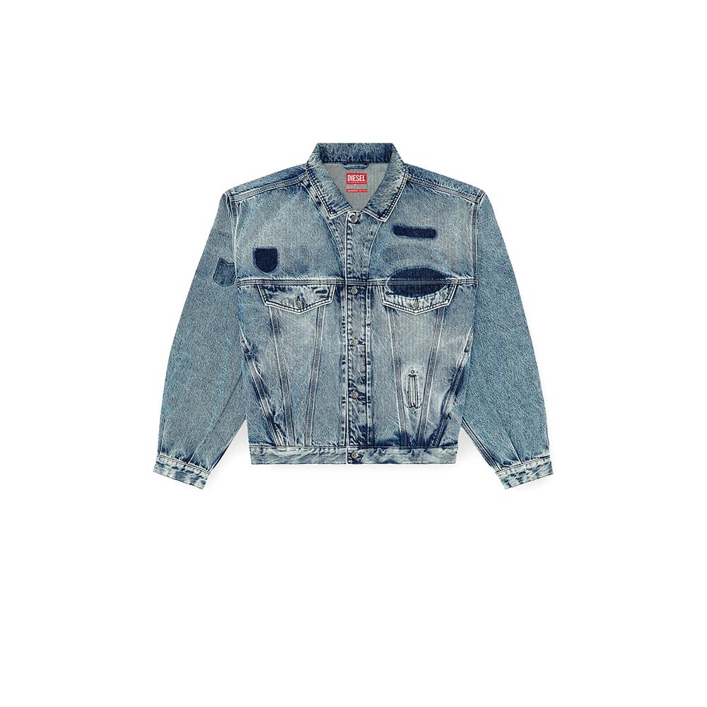 Chaqueta Denim Para Unisex D-Denver-S2 Azul medio