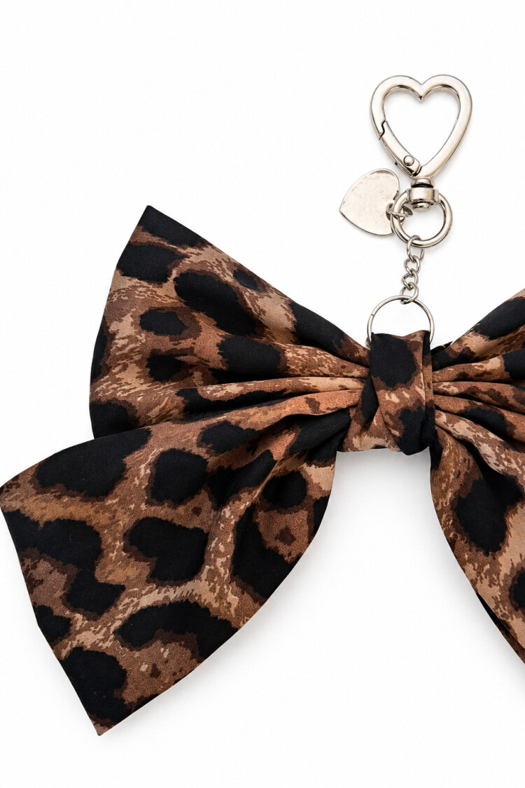 BAG CHARM STEN Animal Print