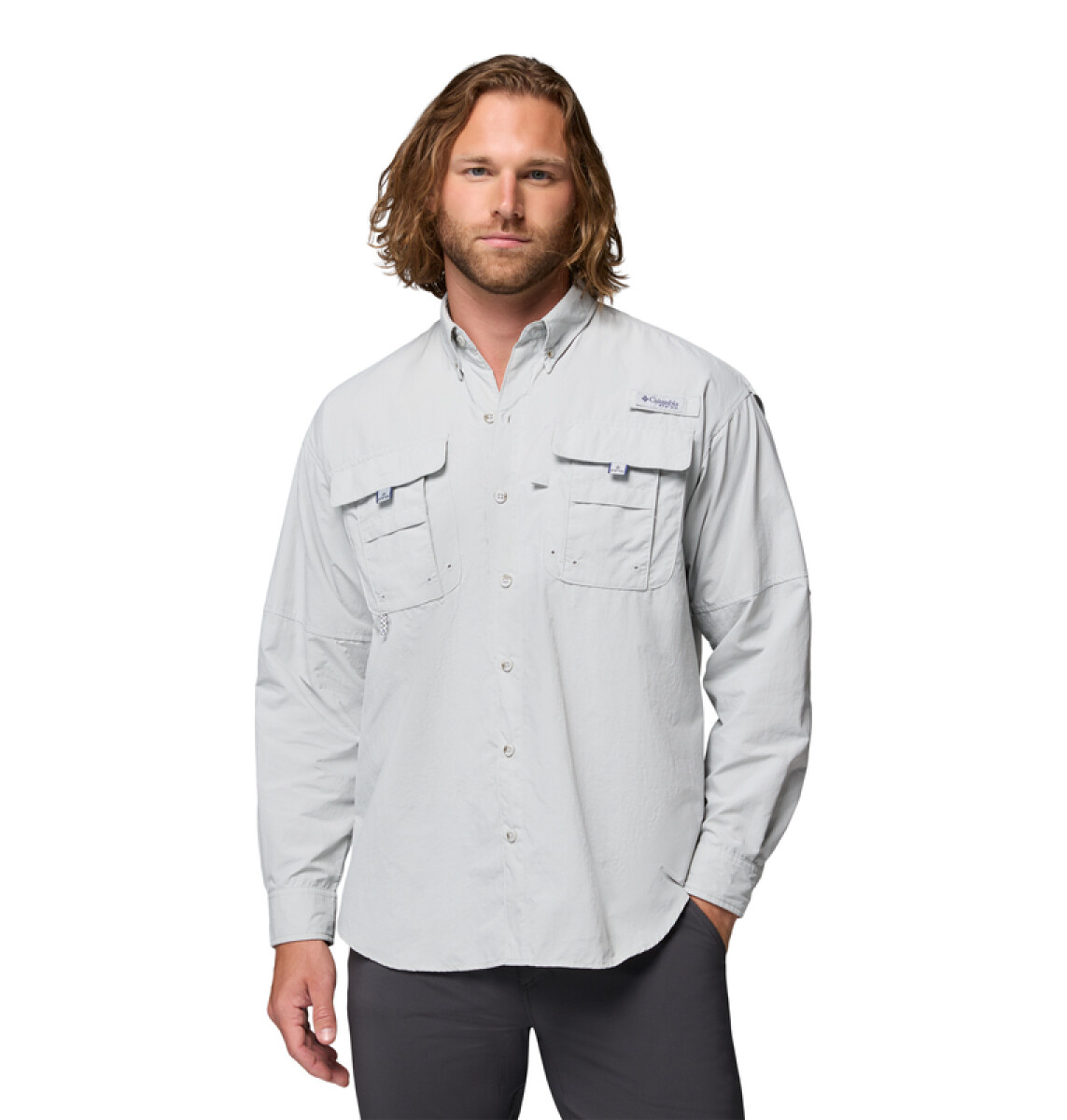 Camisa Bahama II Hombre - Cool Grey 