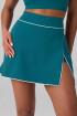 Faldas On-The-Go Classic Mini Skirt Mujer Green Abyss/Classic White
