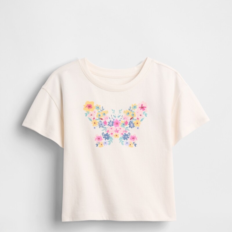 BF SS RELAXED GR T IVORY FROST
