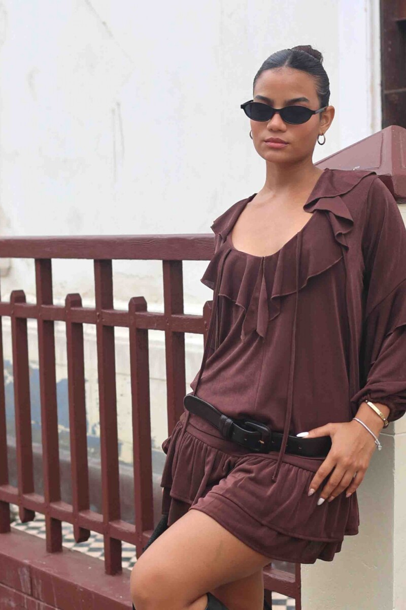 SET LIVIA MARRON