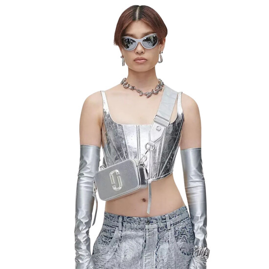 MARC JACOBS - THE METALLIC SNAPSHOT DTM Plateado