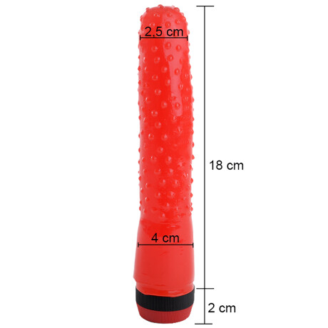 Vibrador Sensitivo Rojo