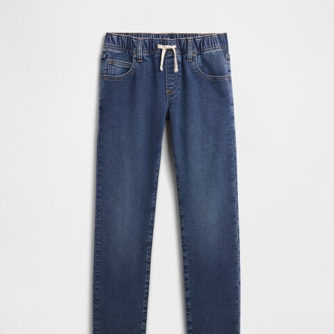V-SLIM MED WASH DARK WASH