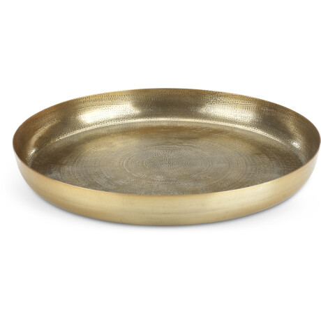Bandeja Decorativa Erling Ø34Xa4Cm Laton
