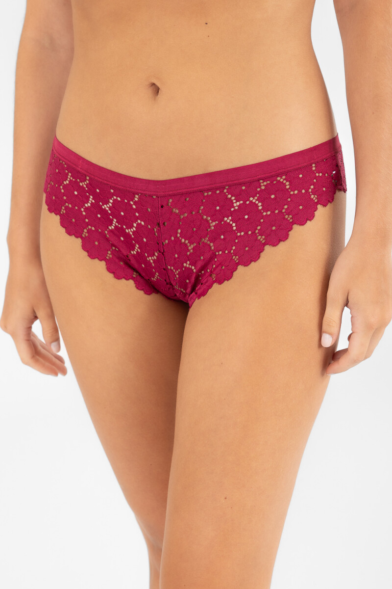 Bikini pali - Bordeaux oscuro 