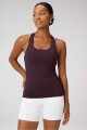 Bividi Feather Tech+ Racerback Mujer Oxblood