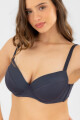 Soutien preformado b & c camelia Azul noche