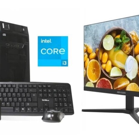 Combo Equipo Core I3 14100 + Monitor 24" Nuevos! 001