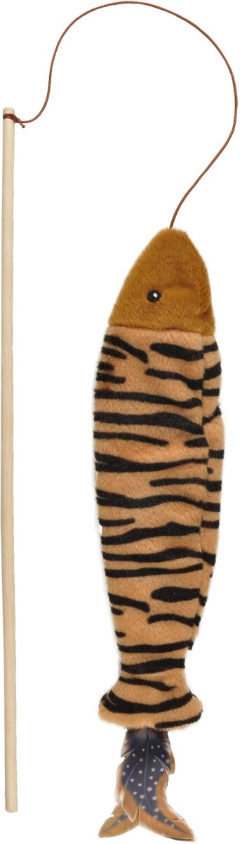 JUGUETE PARA GATOS JUNGLE COLGANTE PESCADO 45CM 