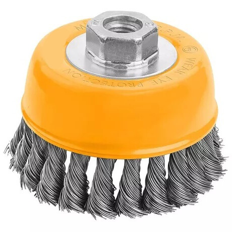 TOLSEN CEPILLO COPA TRENZADO AMOLADORA 100MM Tolsen Cepillo Copa Trenzado Amoladora 100mm