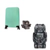 Valija Carry-on de mano + Mochila Para Mochilero 60L Verde menta