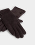 Guantes Varios Guantes Suede - Marron Chocolate