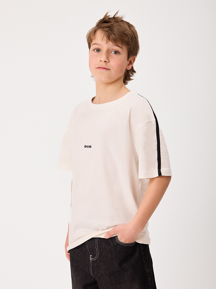 T-SHIRT M/C NAYROBY TEEN DIXIE Blanco