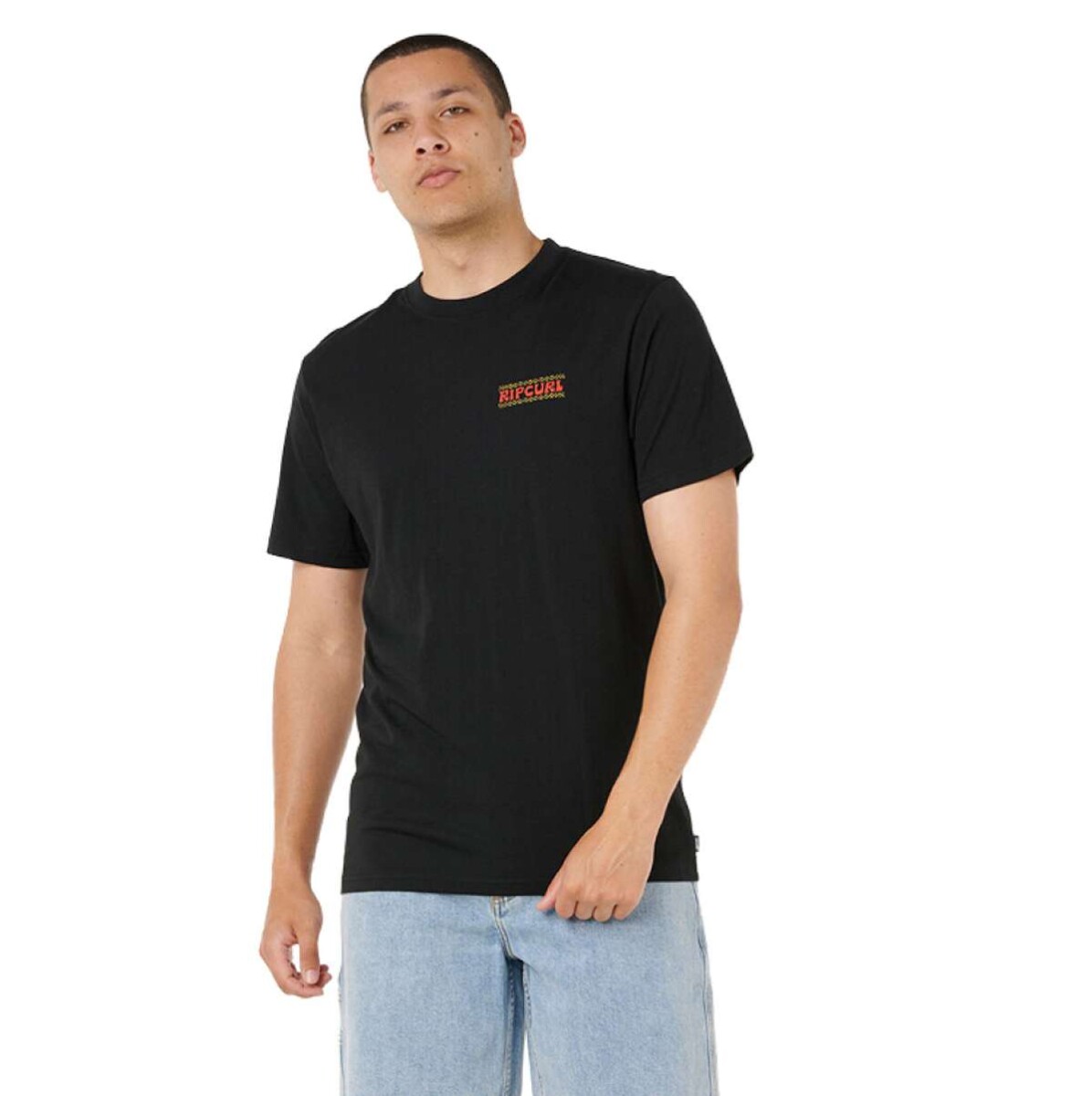 Remera Rip Curl Shredding - Negro 