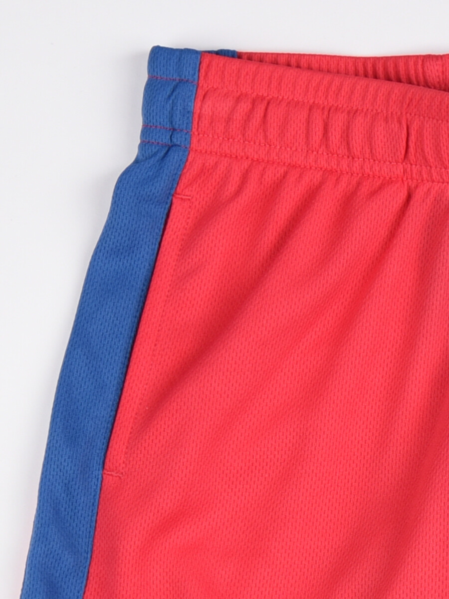 Short Dry Fit- Talle 10 al 16 - Rojo y azul 