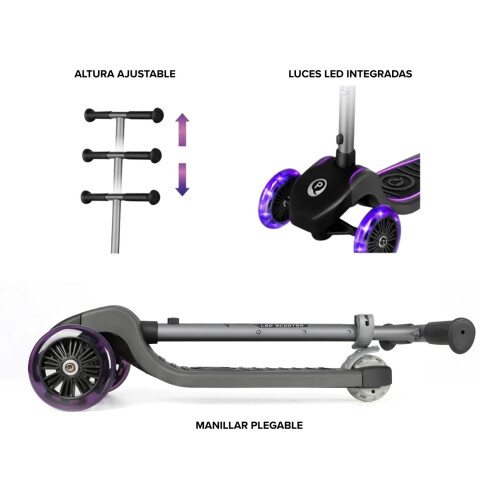 MONOPATIN FUTURE ECO C/LUCES DELUXE QPLAY MONOPATIN FUTURE ECO C/LUCES DELUXE QPLAY