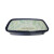 Pote Rectangular Plástico 1,43 Lts Hojas
