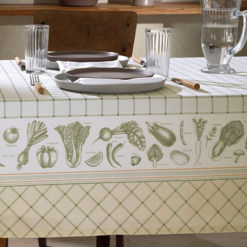 Mantel Rectangular Renova Dohler 140 x 210 cm CHARLOTTE