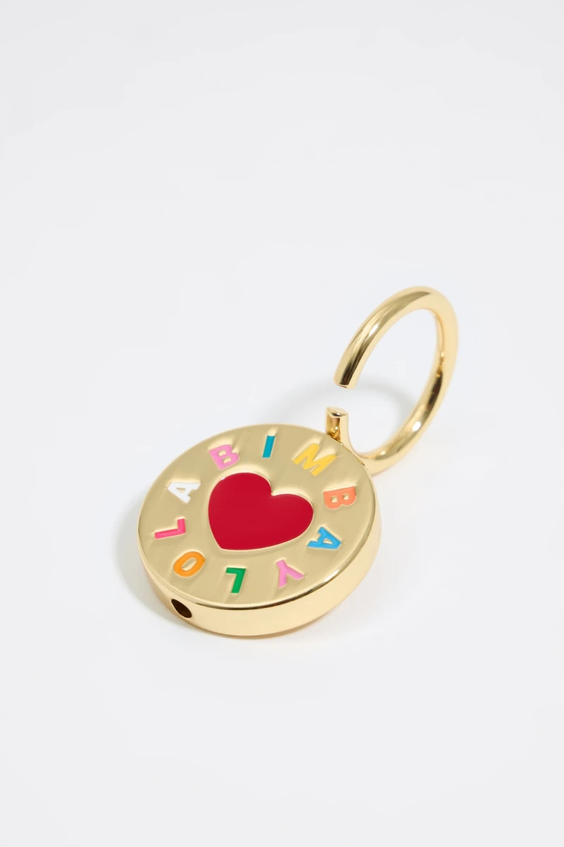 LLAVERO CANDADO LOGO CANDY Oro