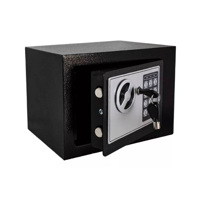 Caja fuerte digital con llave de emergencia Caja fuerte digital con llave de emergencia