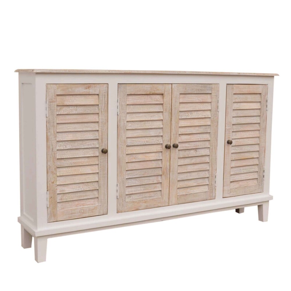 MUEBLE 4P MADERA-DE-MANGO NATURAL-BEIGE COSTA