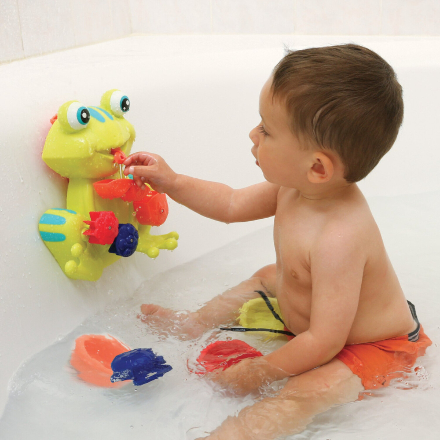 Baño Plegable Termómetro + Colchón Bebé Baby Antideslizante - Color  Variante Celeste — Atrix
