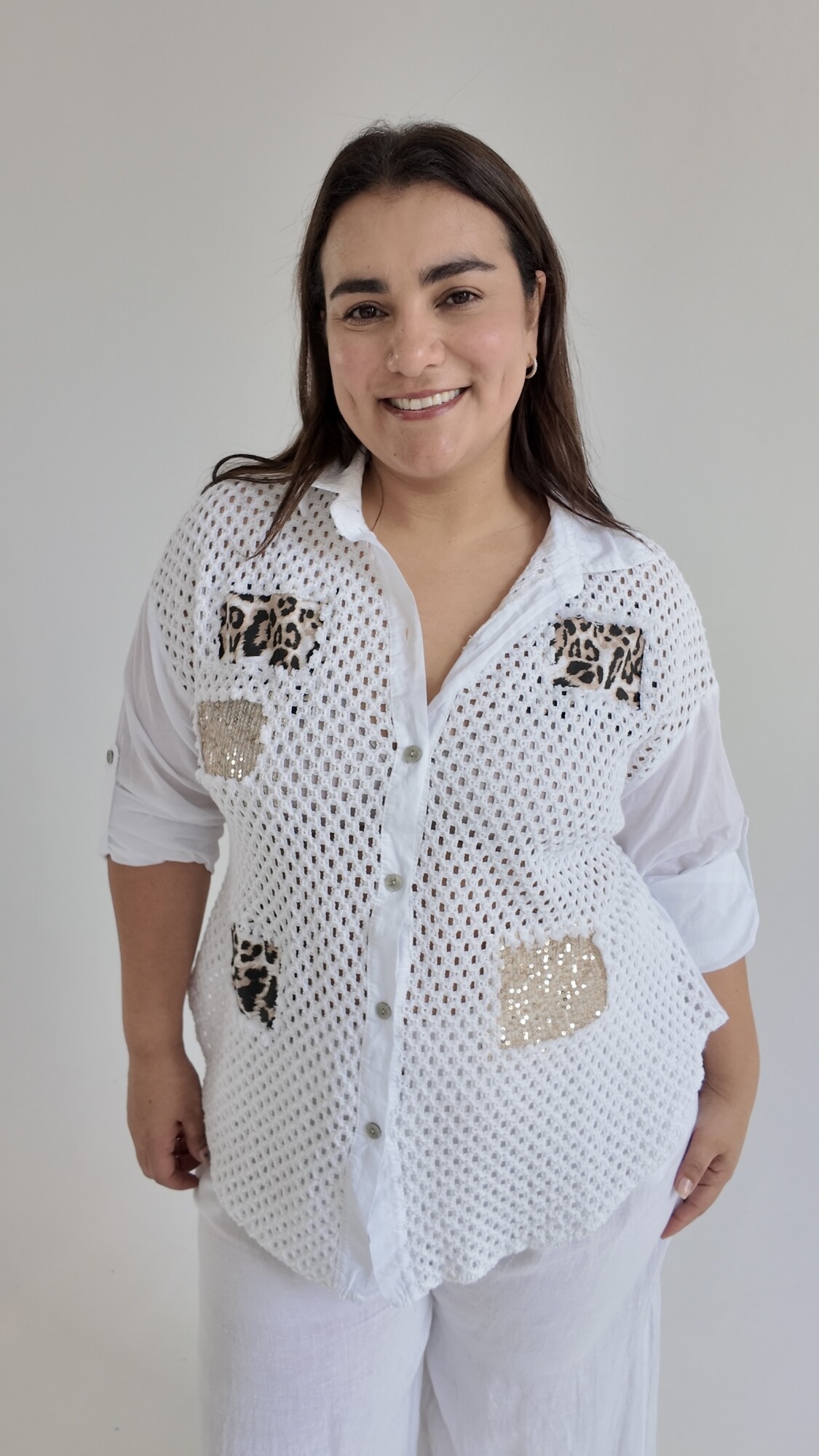 Camisa kaia Beige