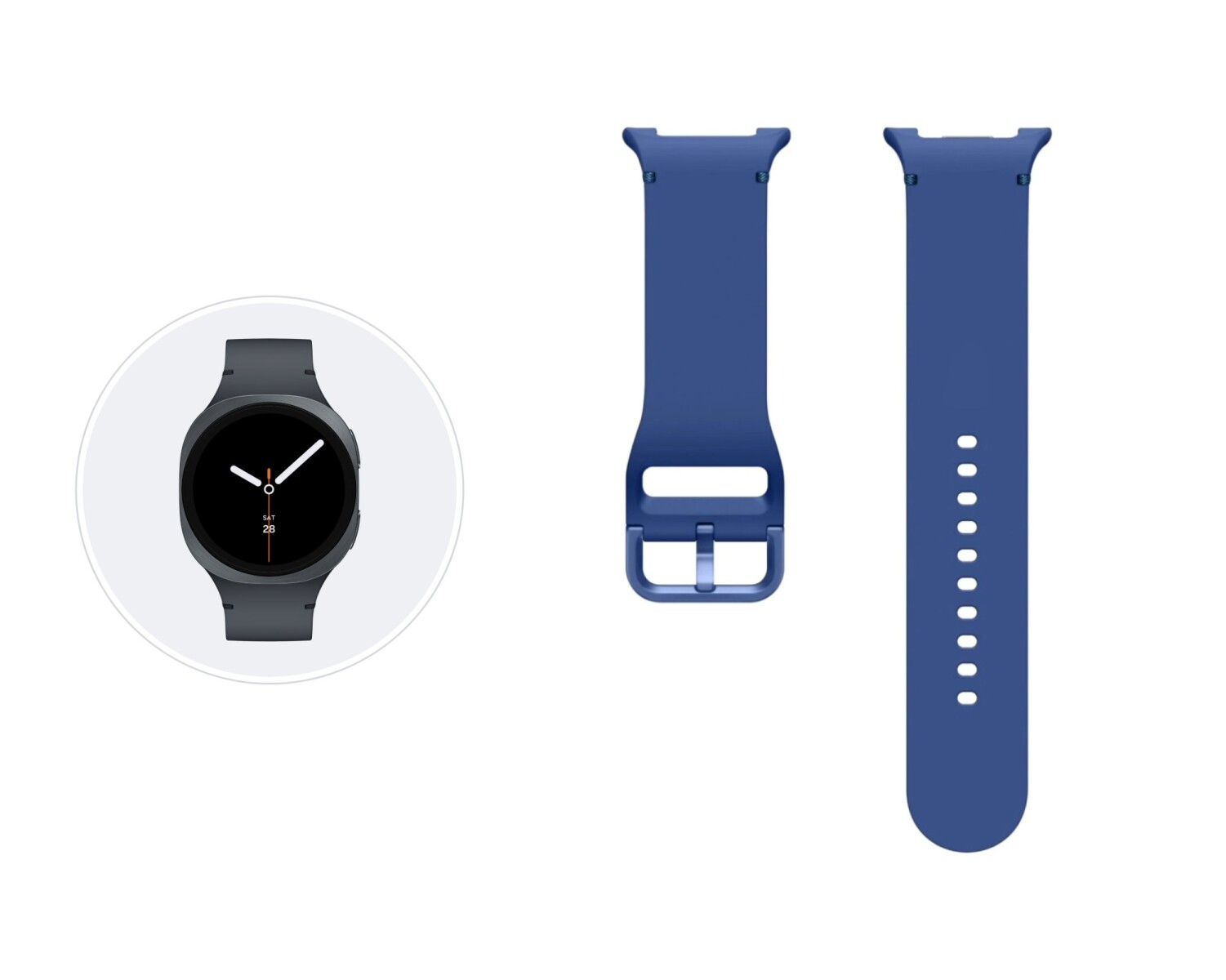 Correa Samsung Sport Band (M/L) para Galaxy Watch8 - Blue 