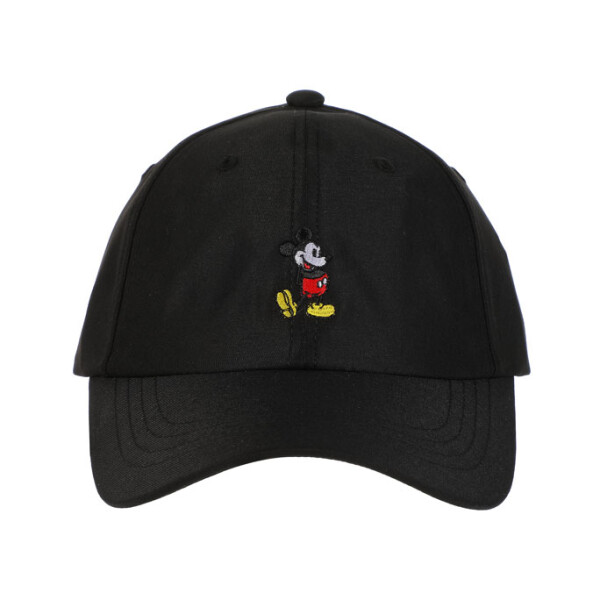 Gorro de sol bordado Mickey Mouse Negro