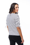 REMERA INCA BLANCO RAYAS