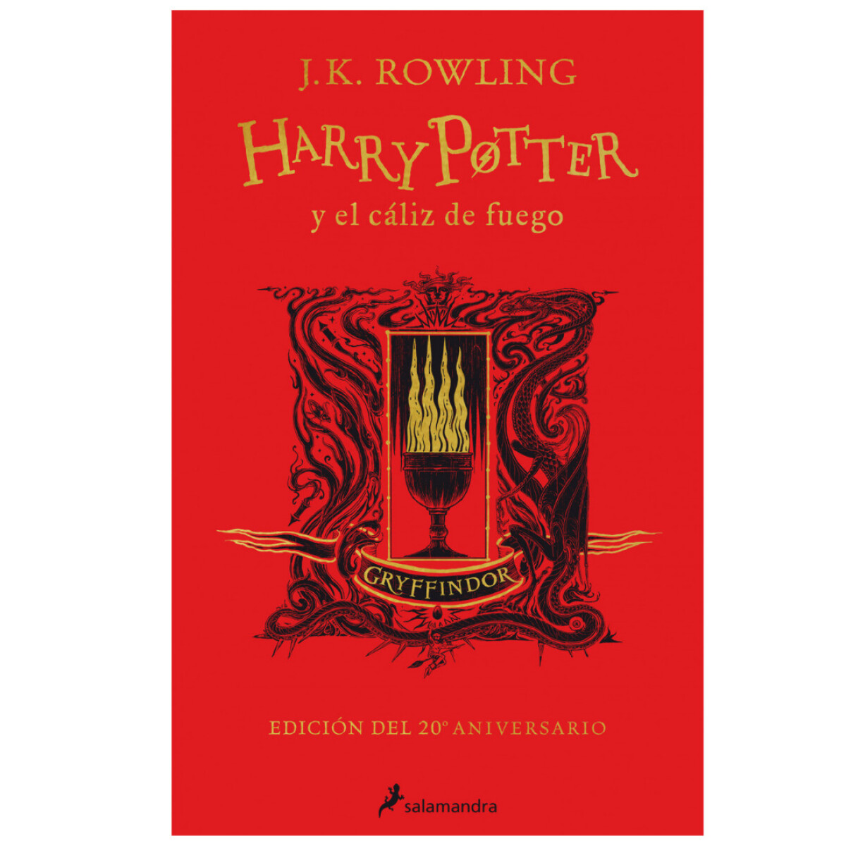 Libro Harry Potter y el Cáliz de Fuego J. K. Rowling - GRYFFINDOR 