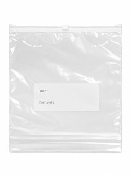BOLSAS ALMACENAMIENTO ALIMENTOS X10 TRANSPARENTE