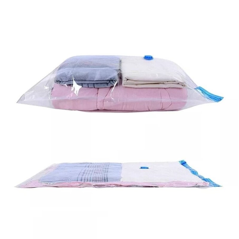 Bolsa al vacío para ropa reduce espacios 80 x 100 cm Bolsa al vacío para ropa reduce espacios 80 x 100 cm