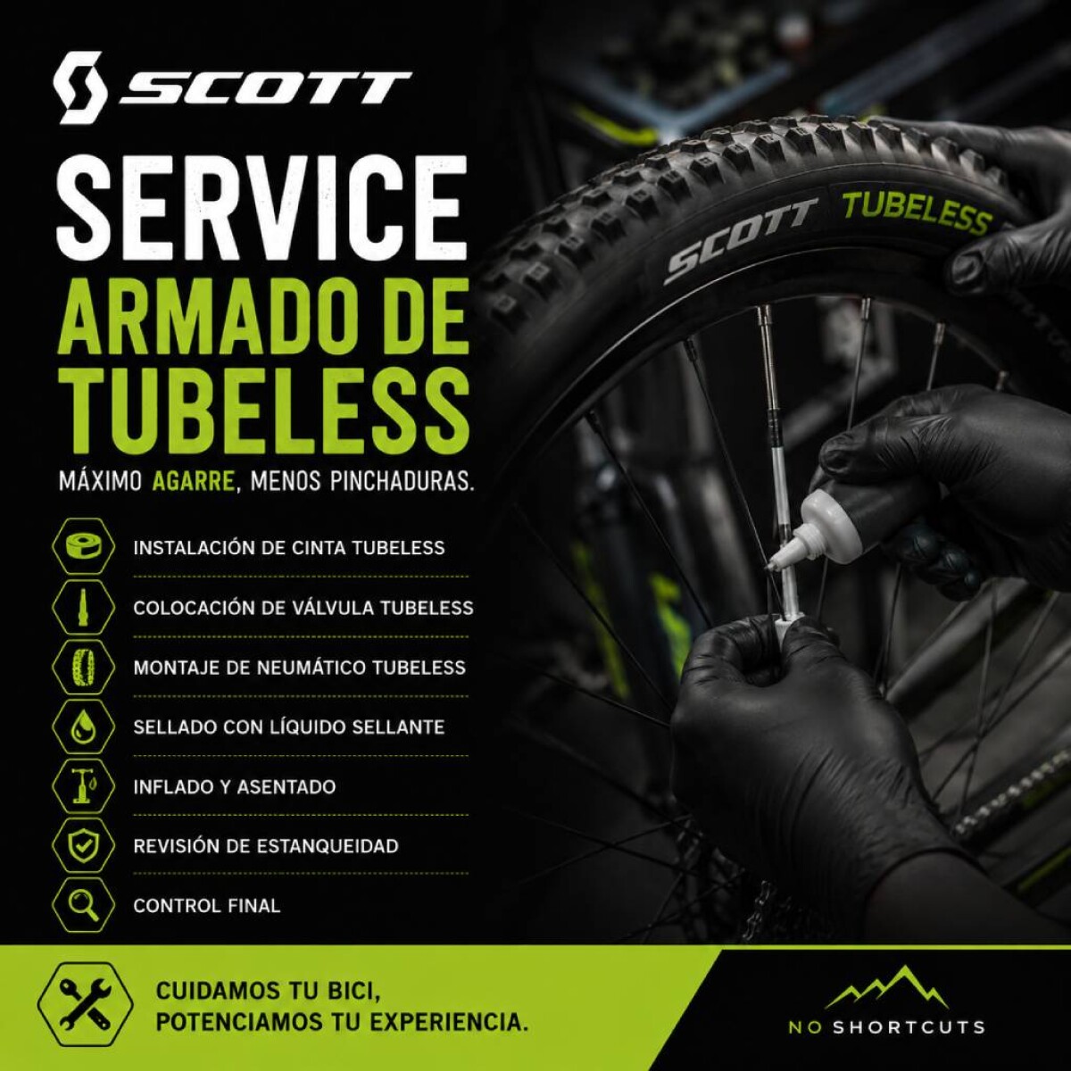 Service Armado De Tubeless 