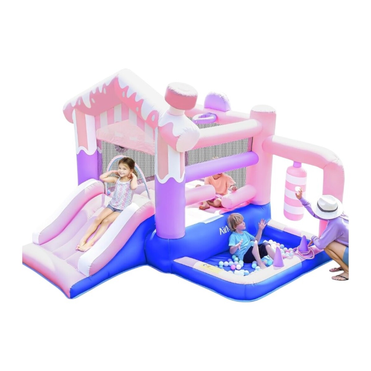 Casa Rosada Inflable 