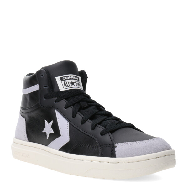 Championes Unisex Converse Pro Blaze Classic Mid Negro - Lila