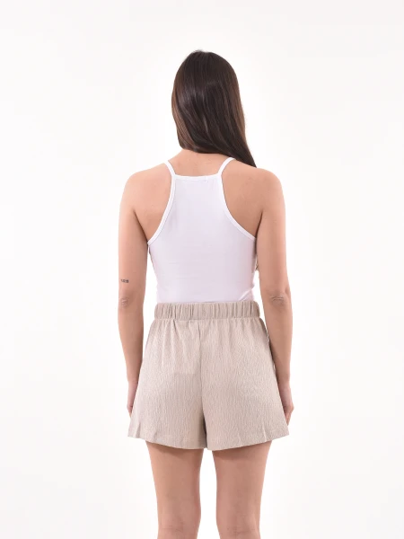 SHORT FABINI BEIGE