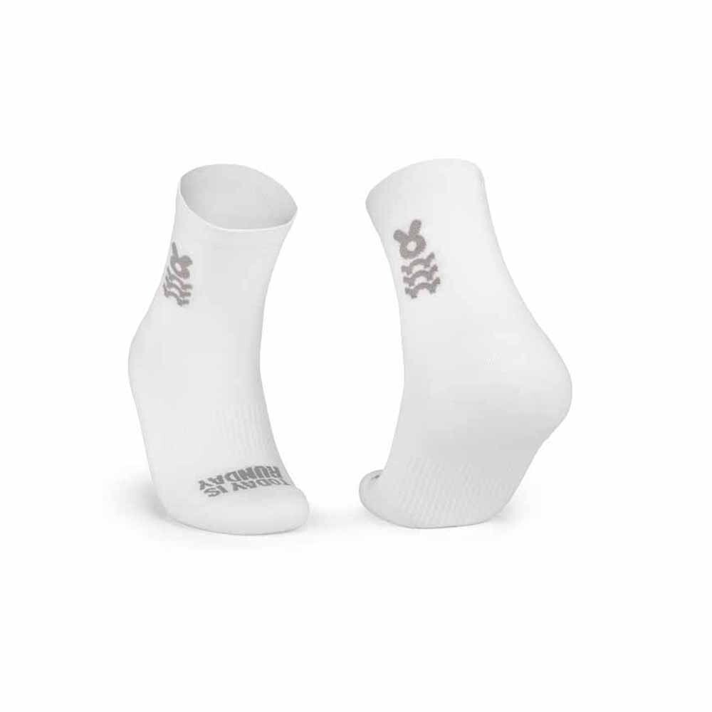 Medias Running Today is Runday Unisex Blanco