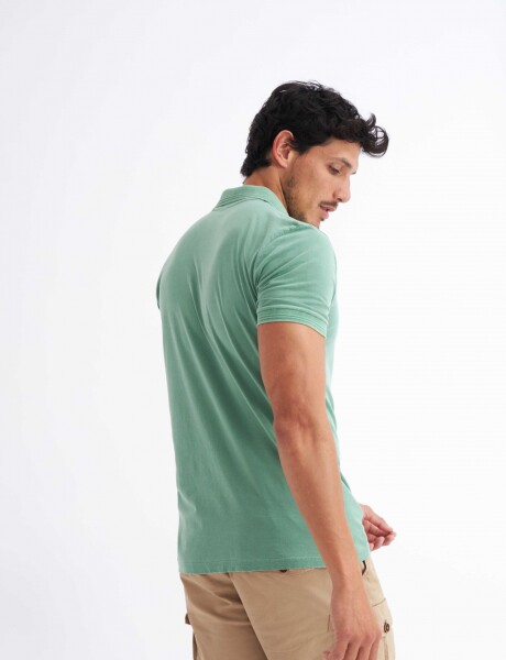 Remera polo Boulder Verde