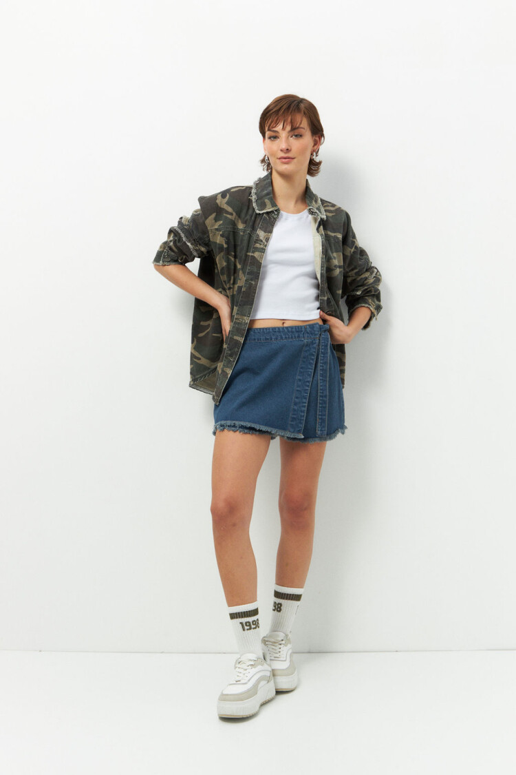 SHORT SALERNO Azul