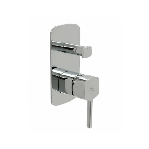 Griferia De Ducha De Empotrar Monocomando Cromo Noken Concept 000