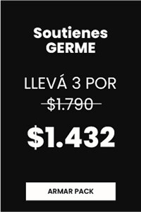 Soutienes GERME 3 x $1790