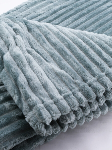 FLANNEL CANALE 2 PLAZA GRIS OSCURO